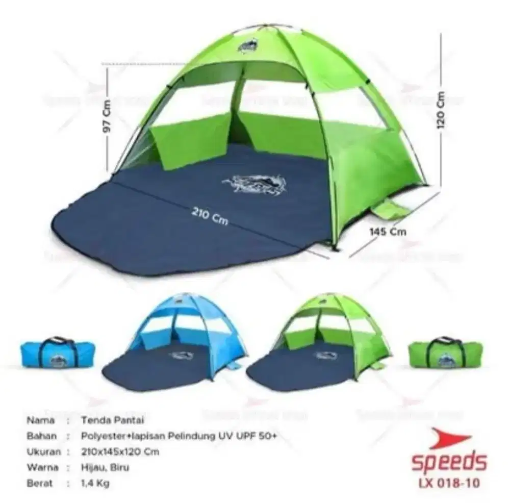 Tenda Pantai Speeds 018-10