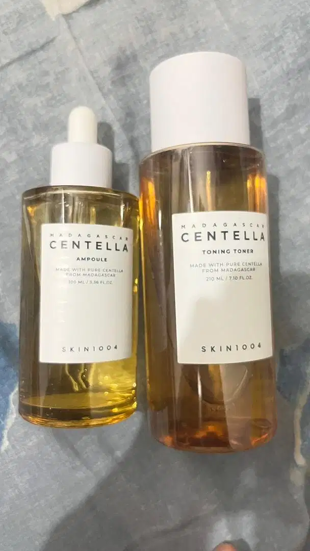 skin 1004 ampoule dan toner