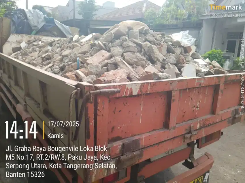 Jasa buang puing gragal