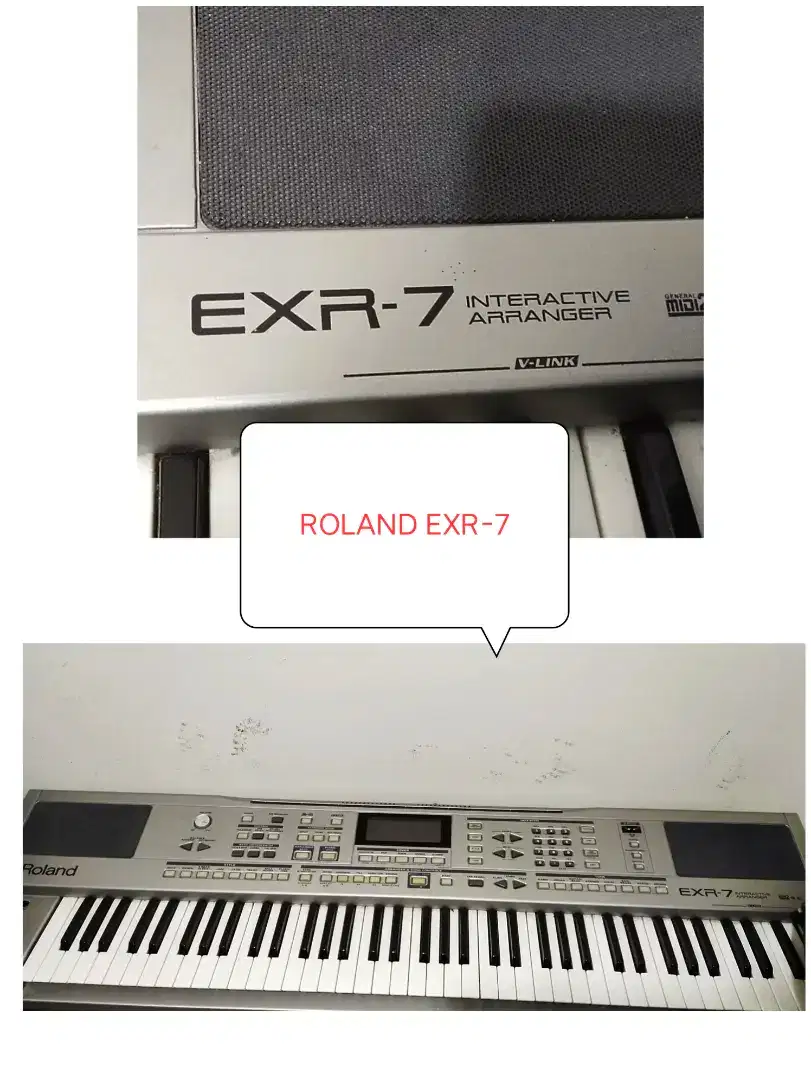 KEYBOARD ROLAND EXR-7