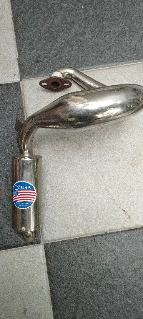 Knalpot Goped scooter Stainless