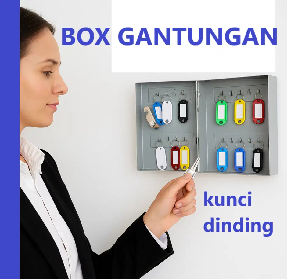 Key Box gantungan kunci dinding 20 slot