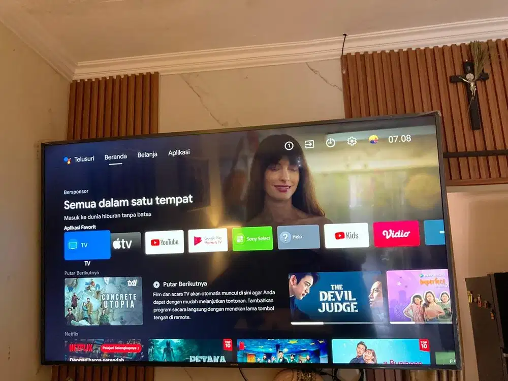 Android TV SONY 75 inch KD75X8000H