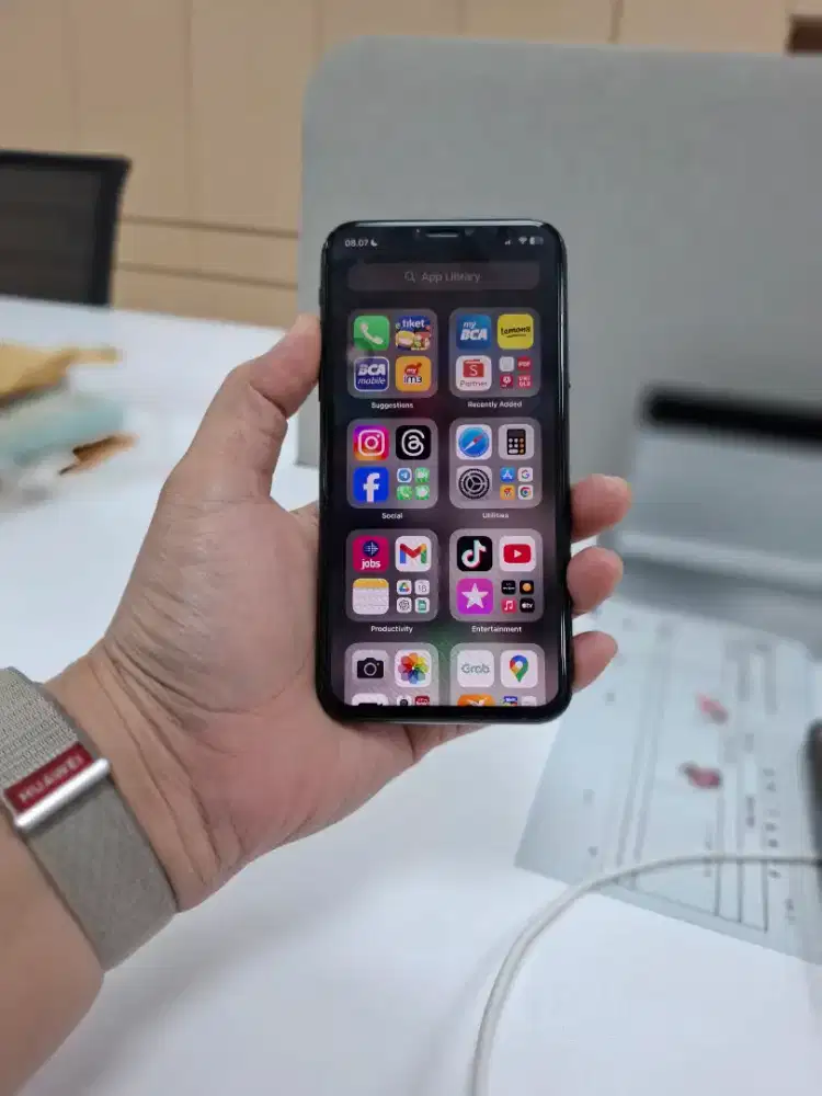 IPHONE X 256GB FULLSET MULUS