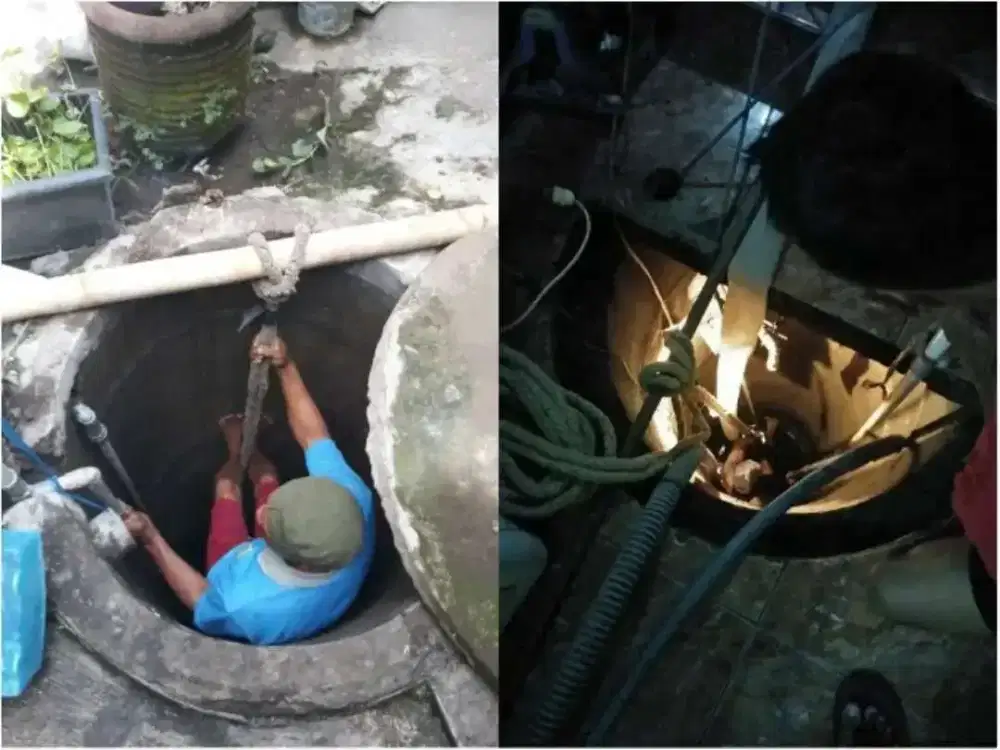 Service servis pompa air sedot wc tukang saluran mampet sumur bor gali