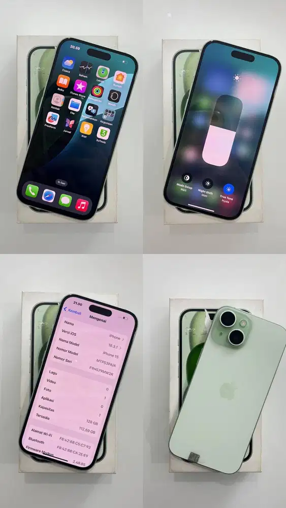 IPHONE 15 GREEN 128 GB