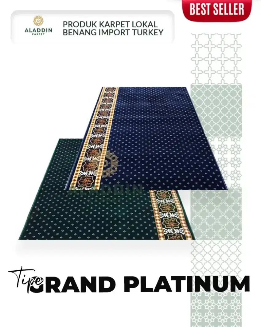 Karpet Nyaman Pilihan Masjid Kita