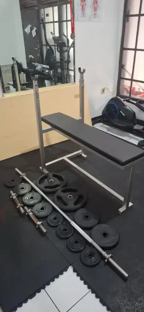 Bench Press + barbell