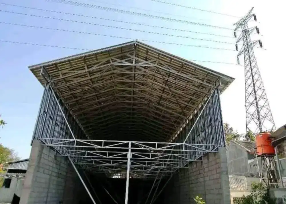 Pembuatan gudang&green house