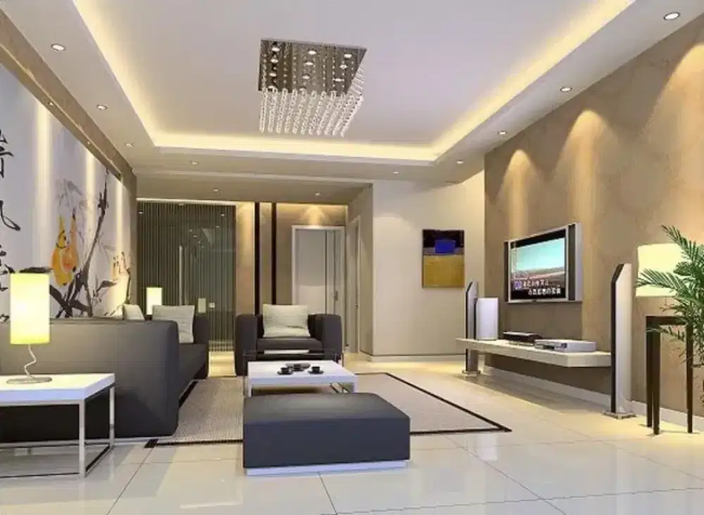 Plafon gypsum PVC yermurah