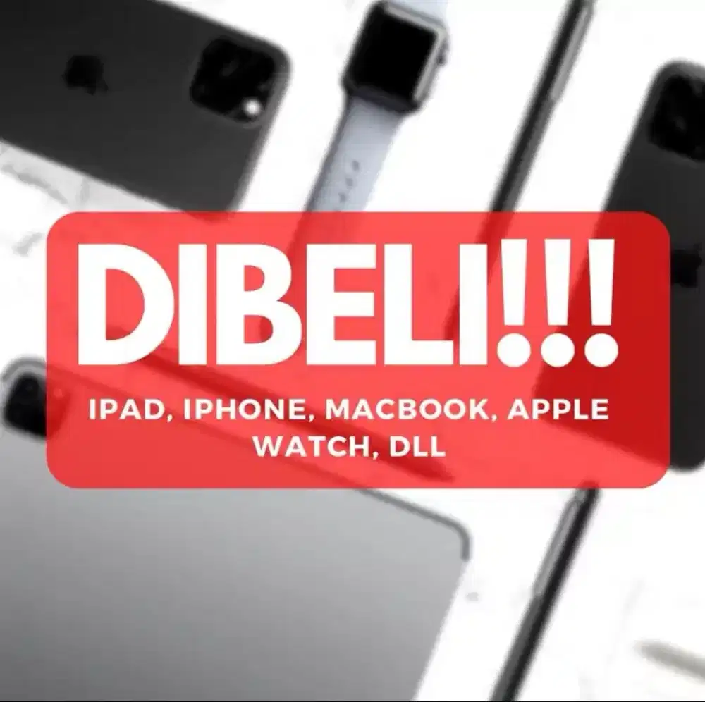 WTB APPLE IPAD SEBANYAKNYA AIR PRO MINI GEN M1 M2 M3 M4