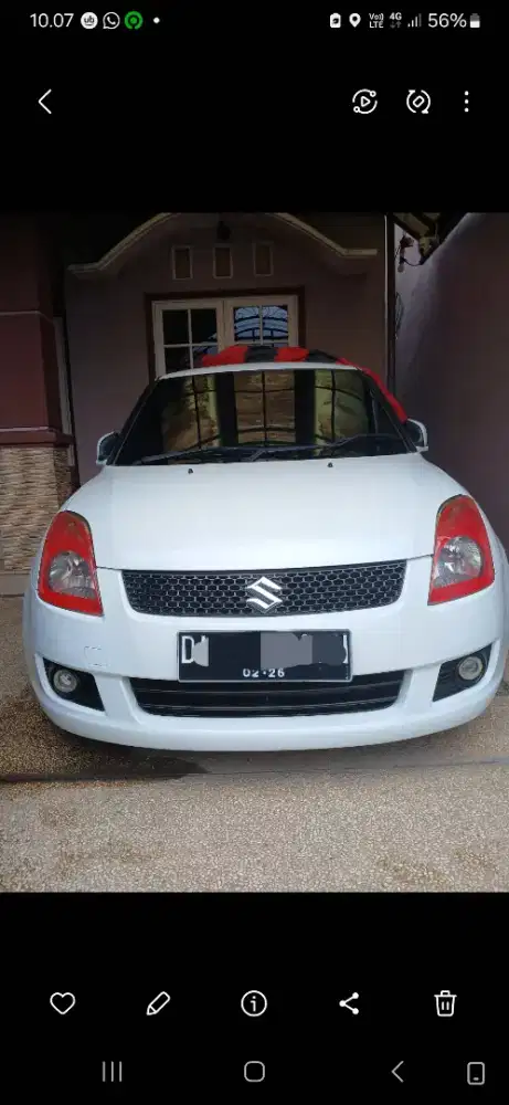 Swif 2011 tangan pertama