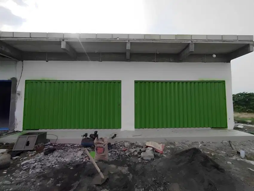 Pintu Besi Harmonika Lipat untuk Bengkel, Ruko, Toko, Gudang,dll