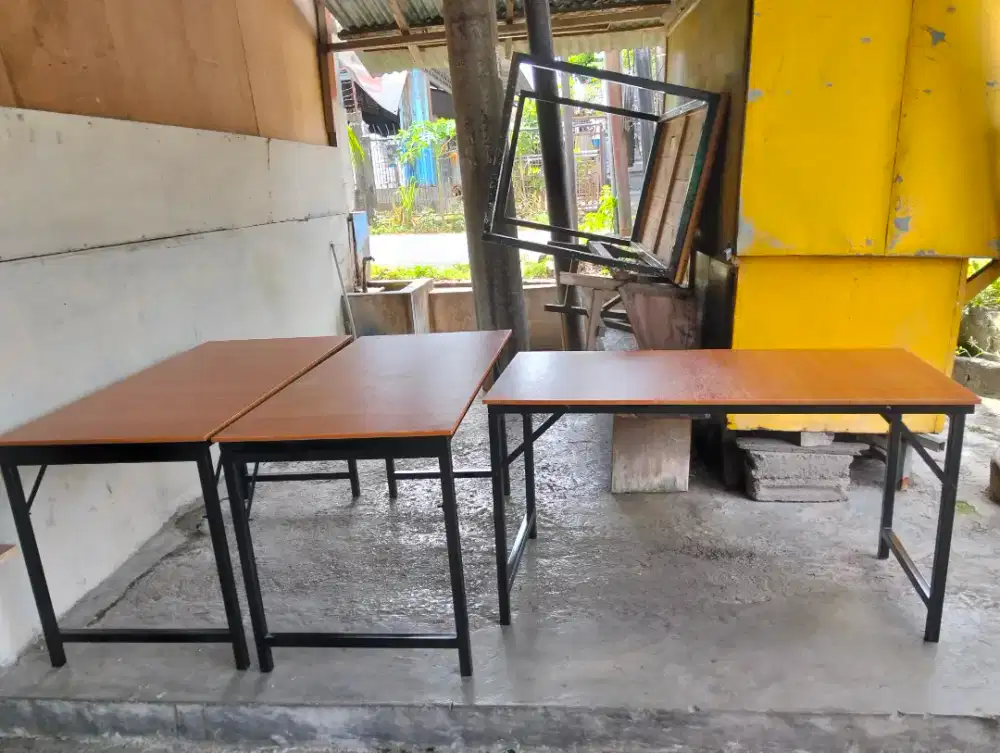 meja lipat custom