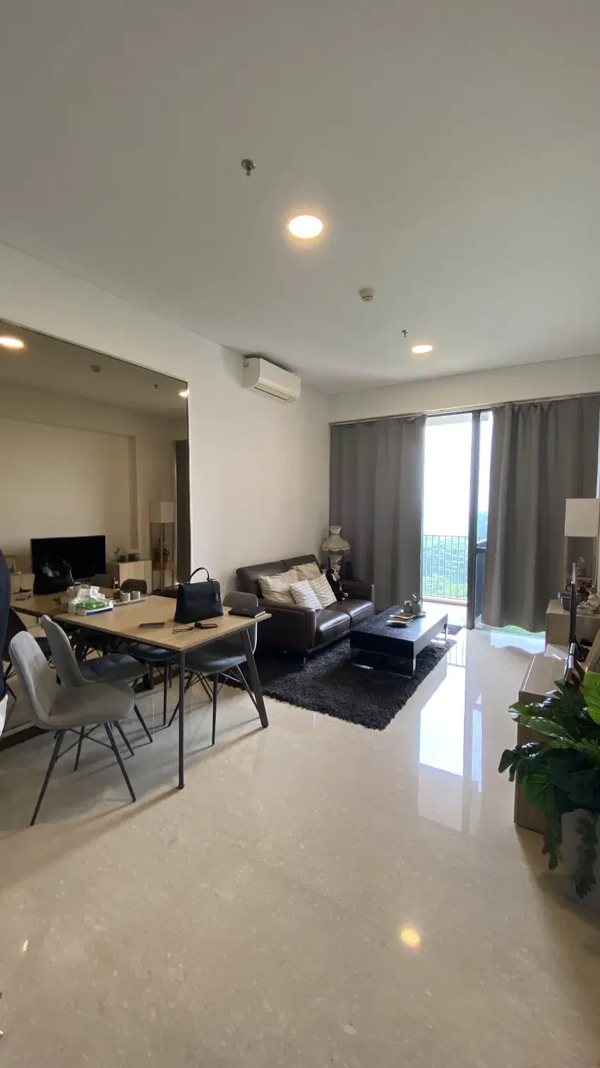 DIJUALAPT MARIGOLD NAVAPARK BSD 2 BEDROOM+1 VIEW BOTANIC PARK FULL FUR