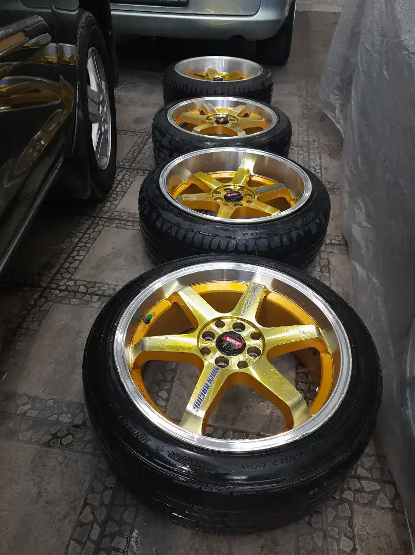 Velg Te37 r 17 pcd 4x100/114 + ban