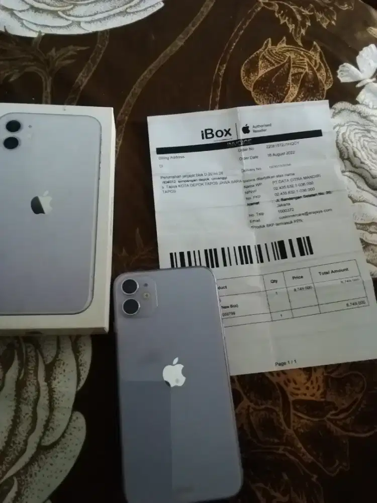 IPhone 11 Apple Ibox 128 baca desc