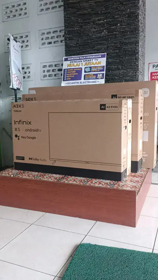 SMART TV INFINIX 43 2 JUTAAN