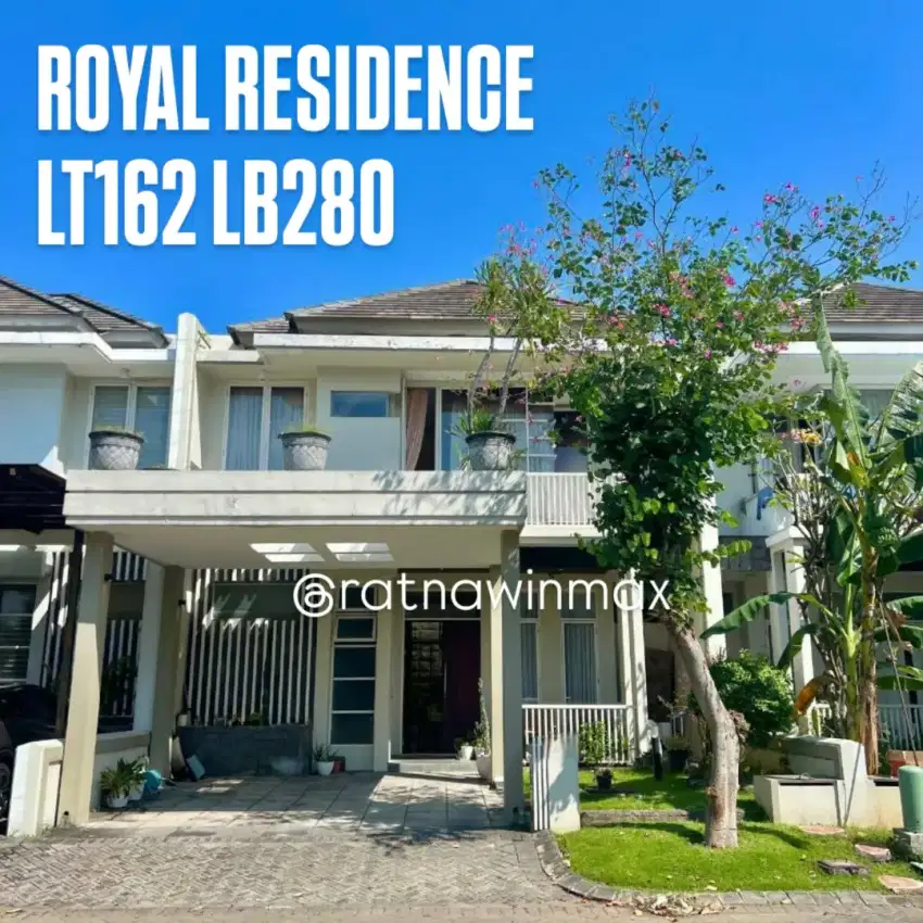 Dijual Rumah Minimalis Royal Residence Cluster Depan