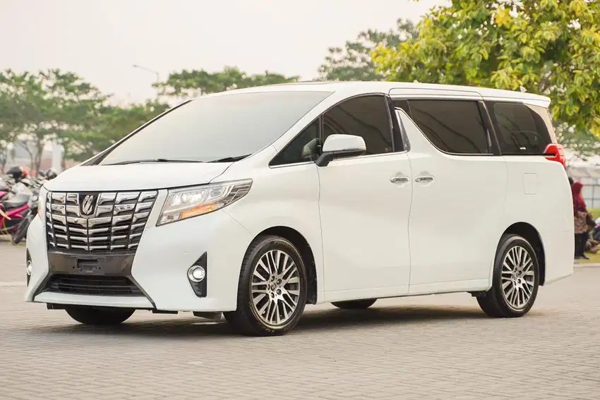 (DP 15jt) Toyota Alphard 2.5 G ATPM 2017 Faktur 2018