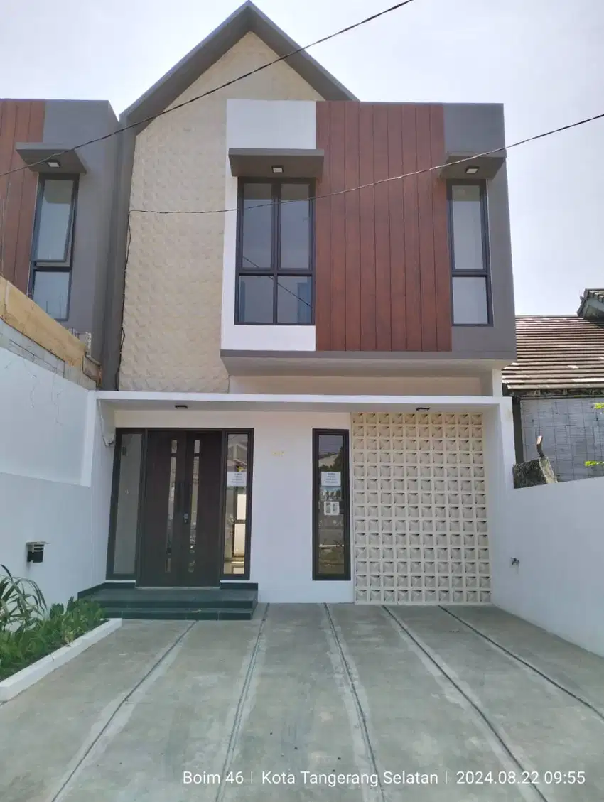 Jual Cepat !! Rumah Baru Lingkungan Nyaman 2 Tingkat Pamulang