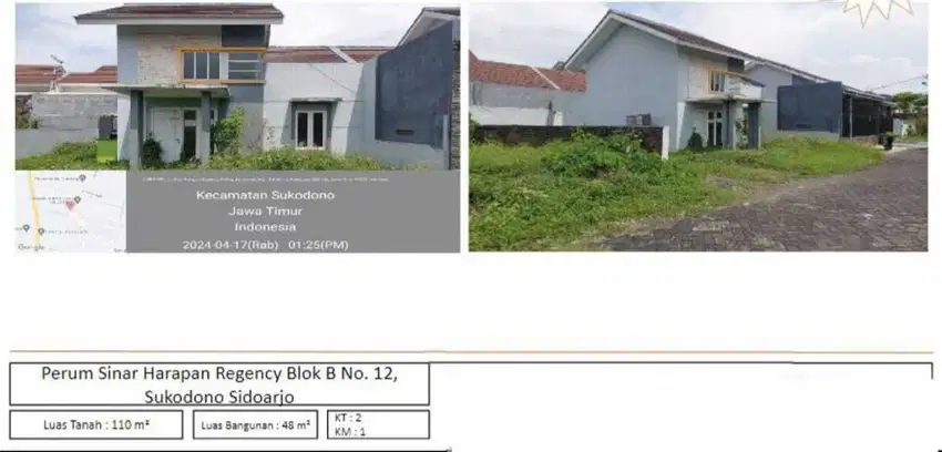 Sinar Harapan Regency B/12 Sukodono Sidoarjo