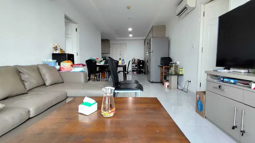 Apartemen French Walk, Tower Paris Garden, 3br, bagus, view lepas