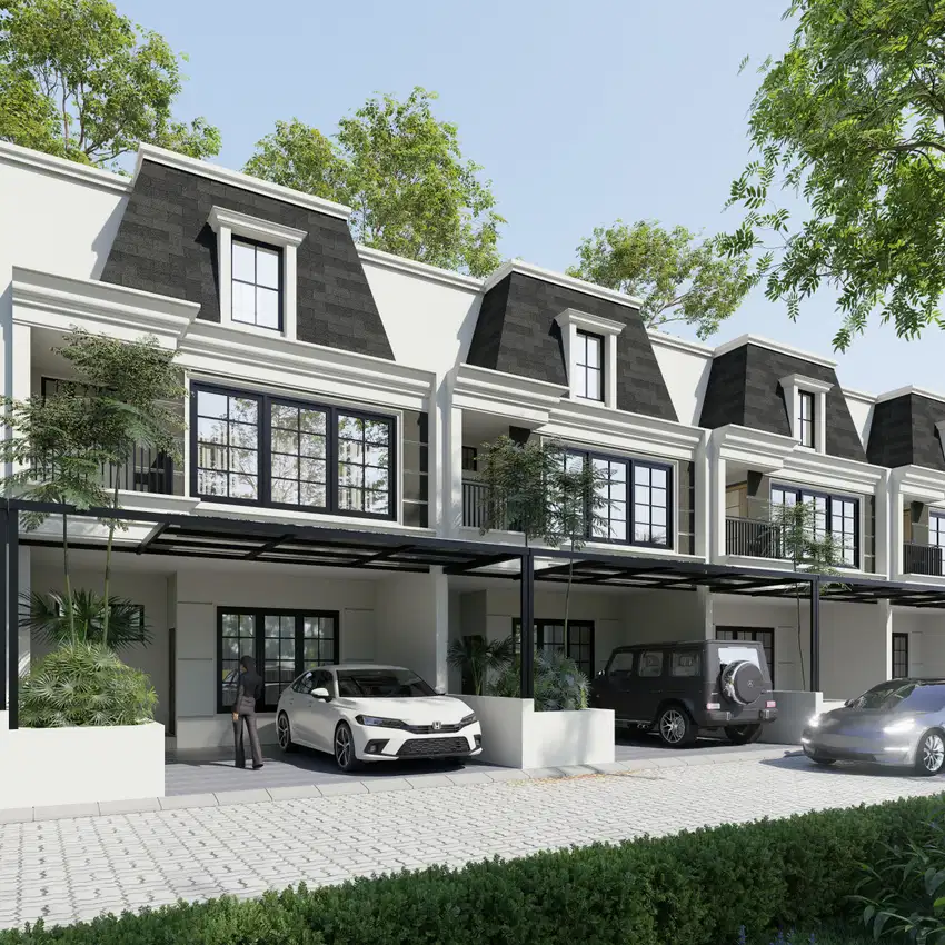 Hunian Modern: Rumah 2 Lantai Hanya 900 Jutaan, Free Biaya