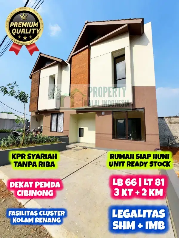 Jual Rumah Siap Huni Sukahati Dekat Pemda Cibinong Bogor