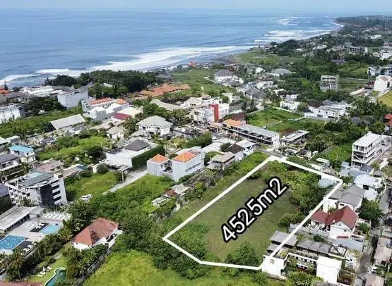 Tanah Premiun dijalan utama Echo Beach, Canggu