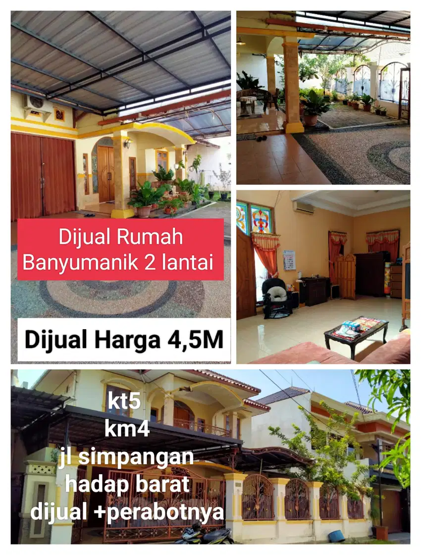 DIJUAL RUMAH ISTIMEWA SRONDOL BANYUMANIK