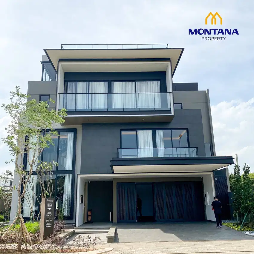 Dijual Rumah Exclusive LAYTON Semi Furnish New di Navapark BSD City