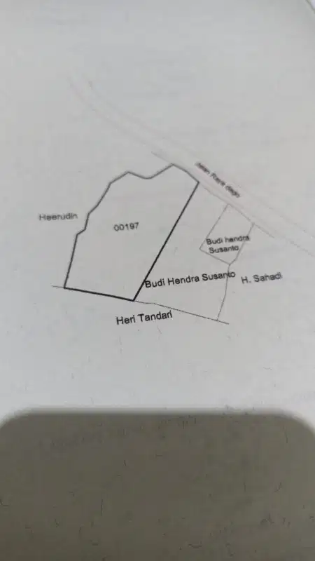 Tanah di jalan raya Dago Parung Panjang (Han)