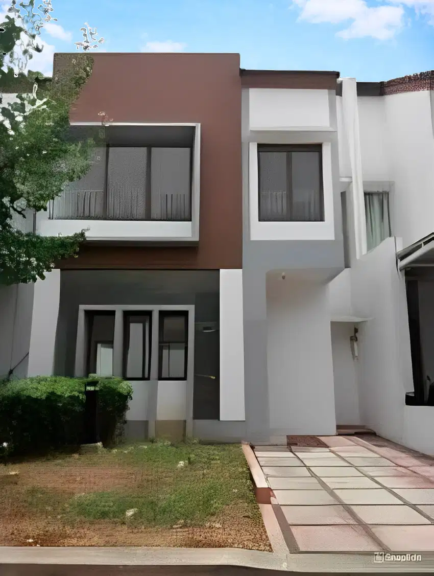 Rumah 2lt 8x15 120m Type 3KT Cluster Alamanda JGC Jakarta Garden City
