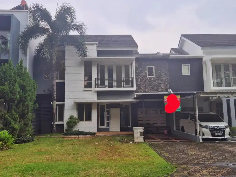 dijual rumah siap huni di boulevard cluster caribbean island