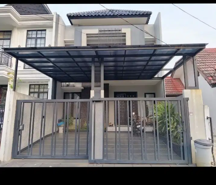 Rumah 2lantai di Griyaloka modern minimalis cantik rapih dan Asri