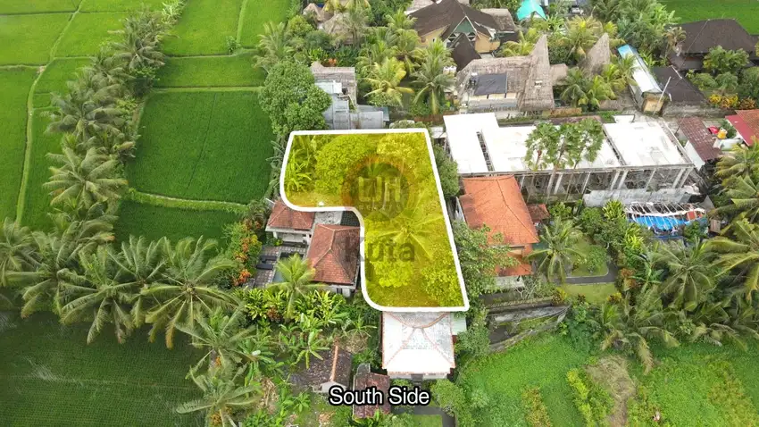 DIJUAL TANAH DI CENTRAL UBUD (Jl. Raya Sanggingan Gg Warung Orbit