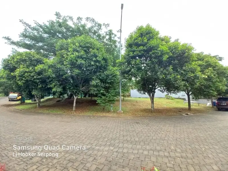 Kavling Delatinos siap bangun 533m² hadap selatan barat