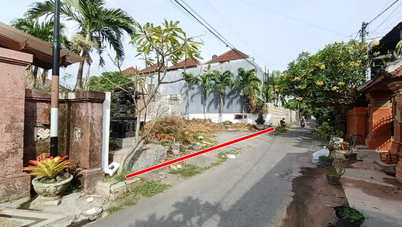 Di jual tanah di Jl.Jayagiri, Renon