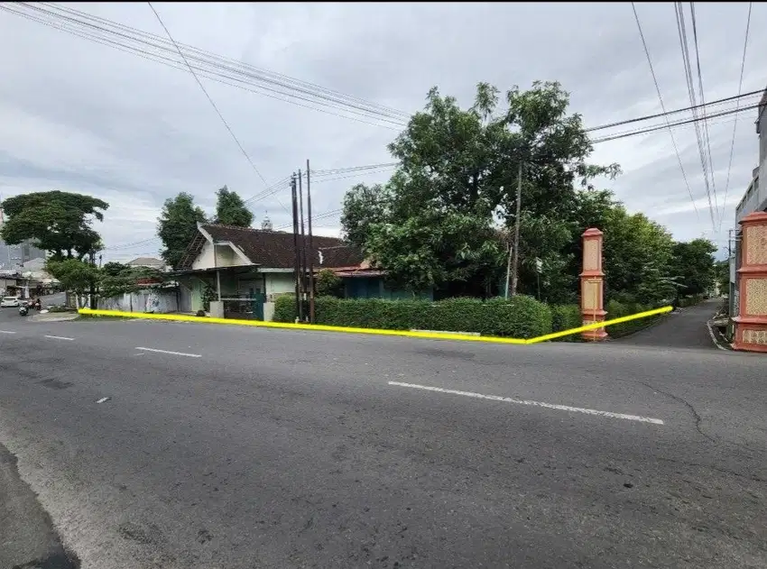 Tanah Hook Strategis Tepi Jalan Besar