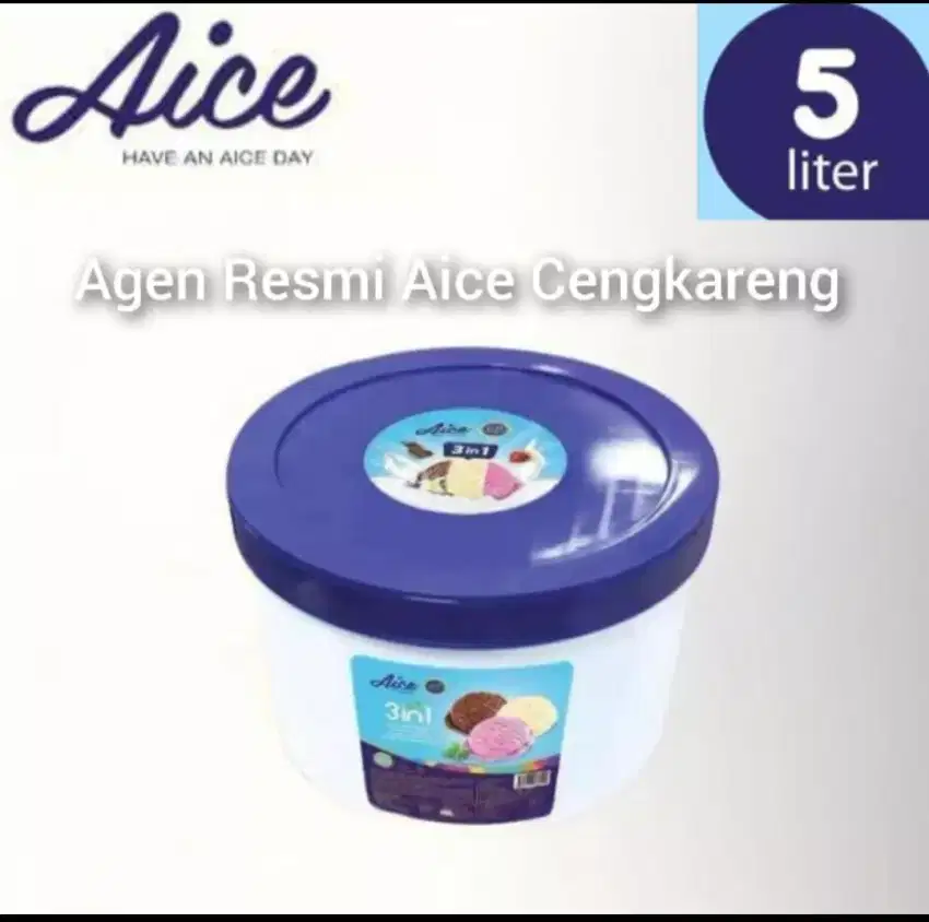 Aice Ice Cream Bucket 5 Liter