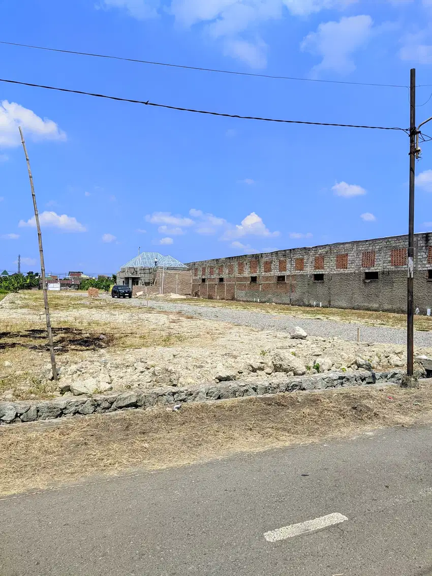 tanah kavlingan posisi hook paling depan di gentan