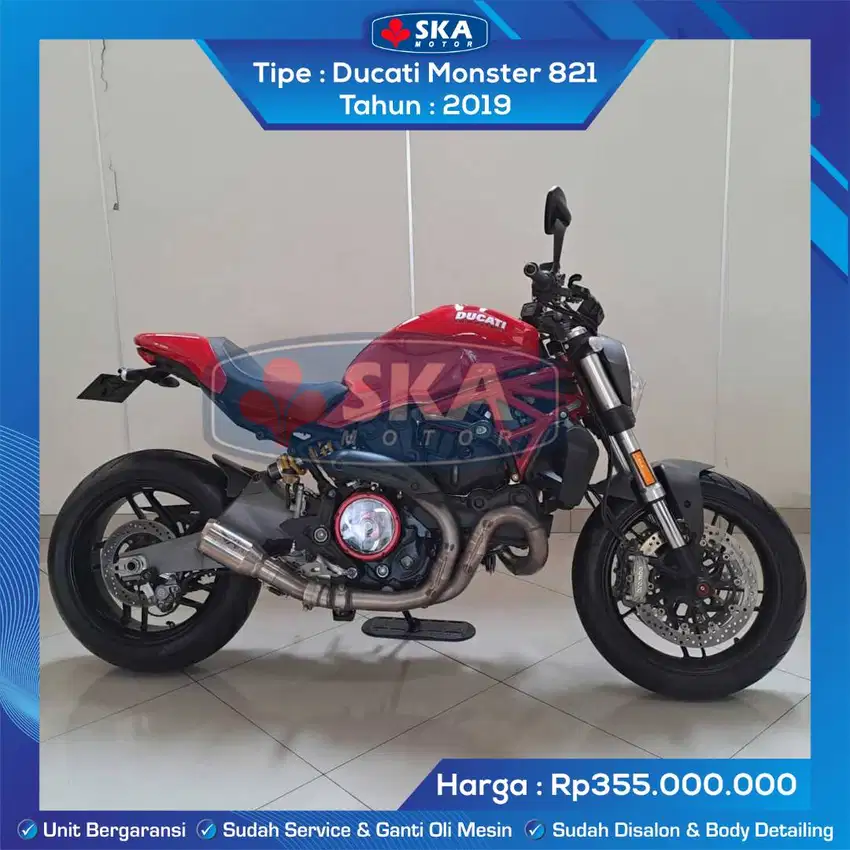 Ducati Monster 821 Tahun 2019