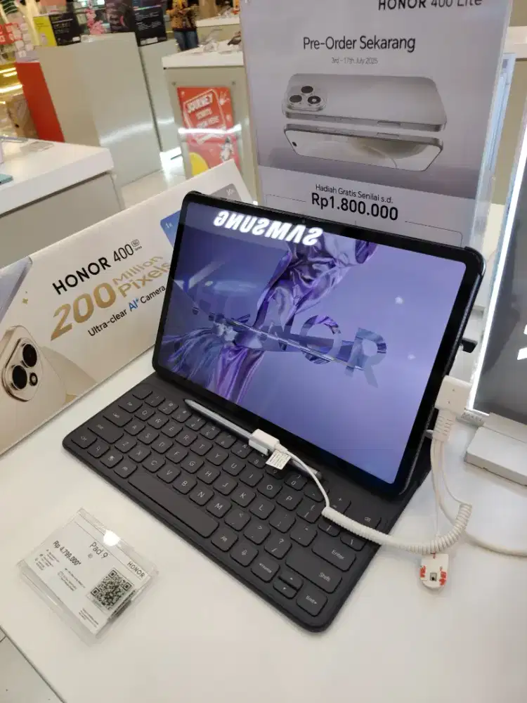 Honor pad 9 8/256 garansi resmi