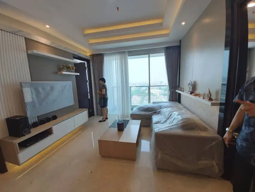 DISEWA APARTEMEN KENSINGTON KELAPA GADING TWR ADDINGTON LT 18 FURNISH