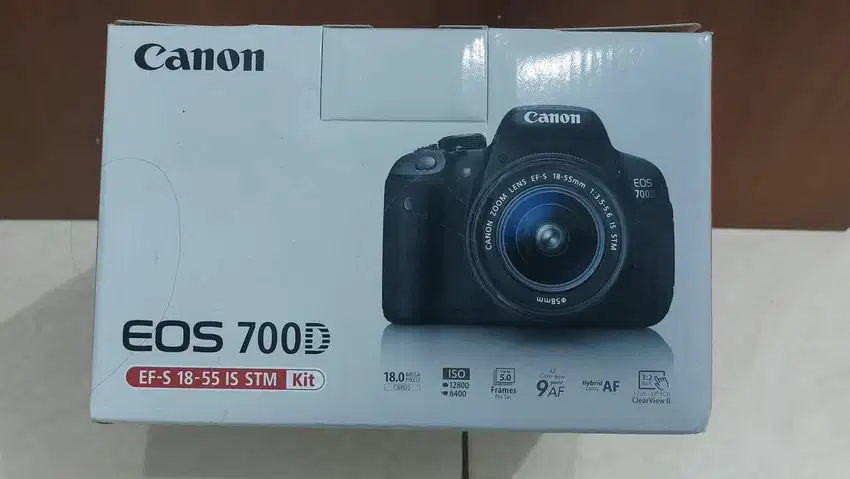 Canon EOS 700D Kit 18-55mm Second Like New