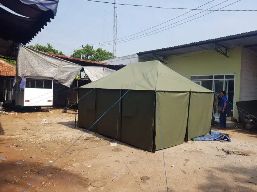 Tenda peleton segala macam ukuran harga murah . Ready stok Palembang