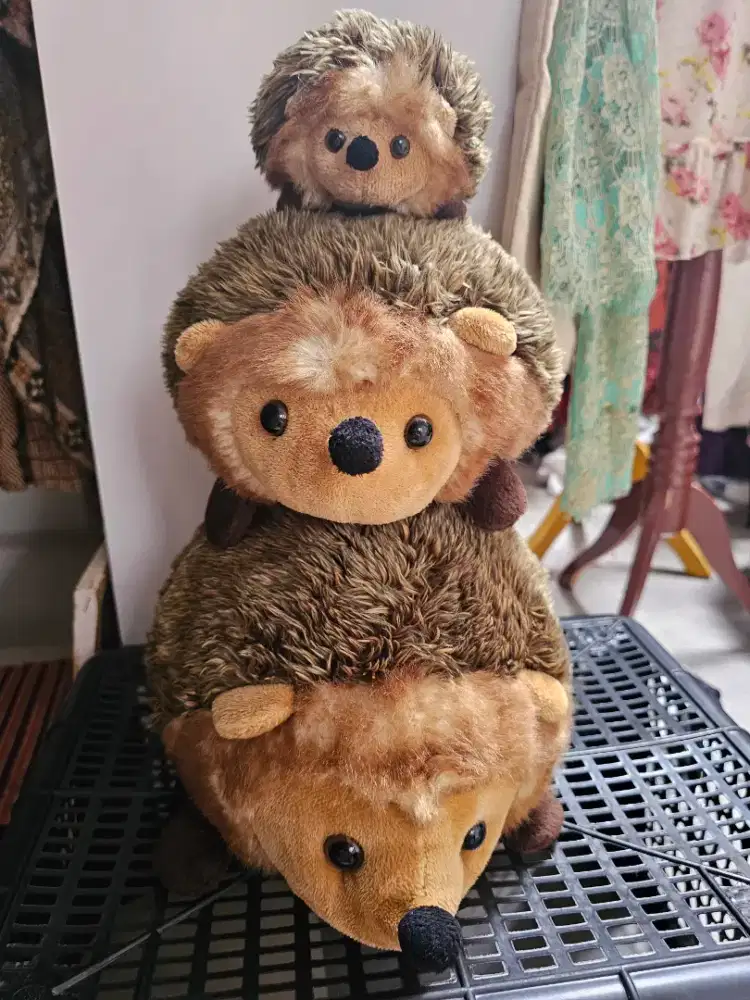 Boneka landak set mainan anaka kado gift dolls kids toys