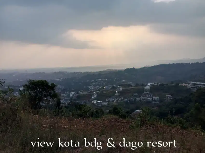 Dijual Tanah Padat Sebelah Dago Resort View Kota Bandung