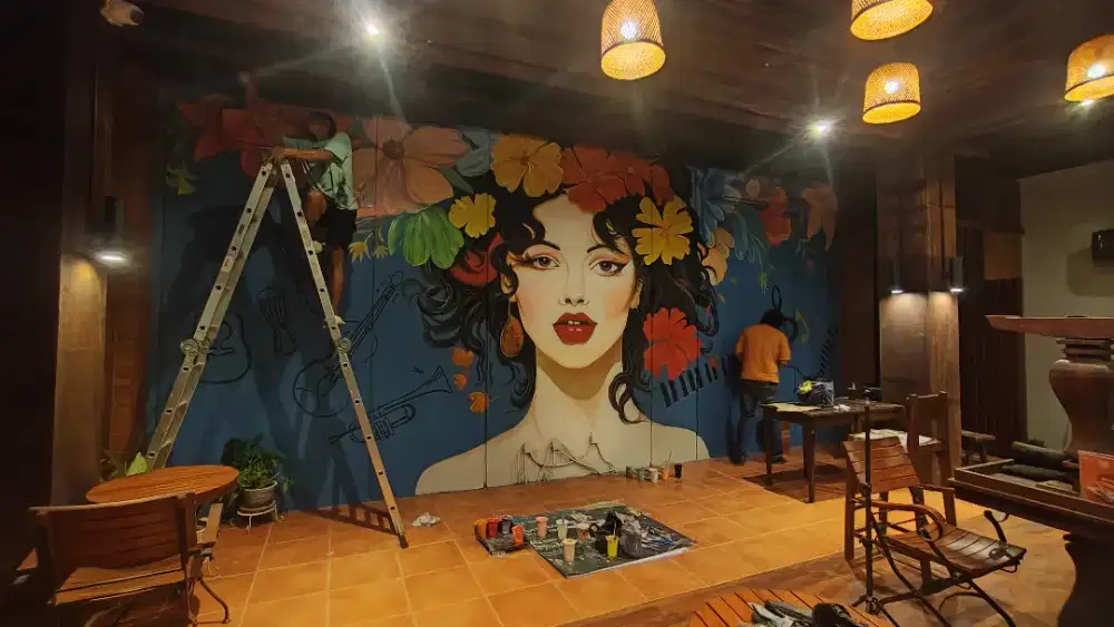 Mural Lukis Dinding